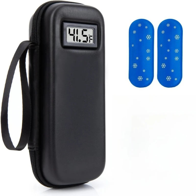 Insulin Cooler Travel Case with Temperature Display